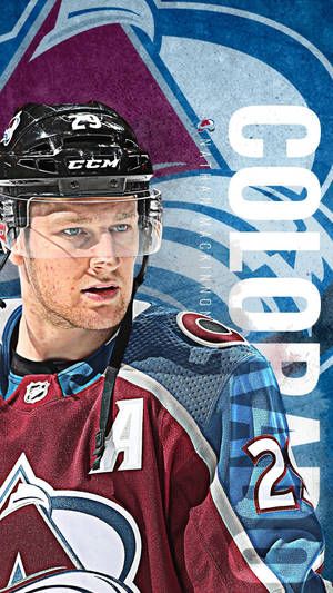 Colorado Avalanche Center Nathan Mackinnon Wallpaper