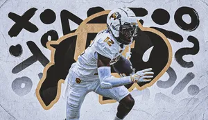 Colorado Buffaloes Football Player Artistic Graphic Wallpaper