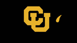 Colorado Buffaloes Logo Blackand Gold Wallpaper