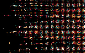 Colorful_ Abstract_ Dot_ Pattern Wallpaper