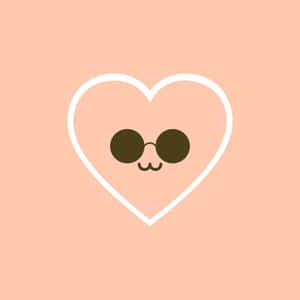 Colorful, Abstract Heart Art Wallpaper