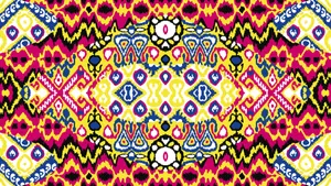 Colorful Abstract Swirls With A Unique Design Wallpaper