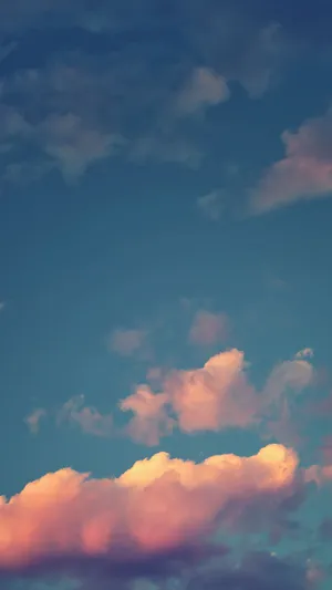 Colorful Aesthetic Clouds Form A Unique Pattern Wallpaper