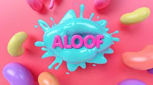 Colorful Aloof Splash Art Wallpaper
