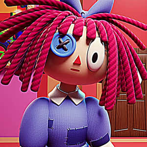 Colorful Animated Character Wallpaper