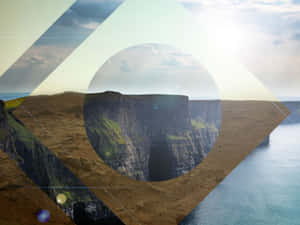 Colorful Architectural Contrast Wallpaper