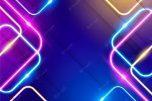 Colorful, Bright, And Engaging Hd Abstract Neon Wallpaper