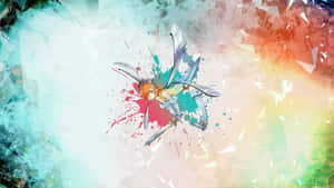 Colorful Butterfly Metaphor Wallpaper