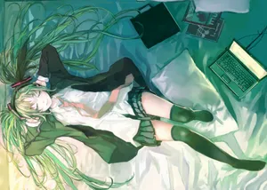 Colorful Cartoon Music World Wallpaper