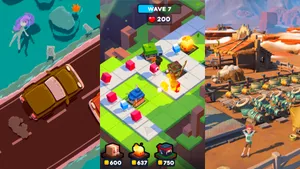 Colorful Casual Gaming World Wallpaper