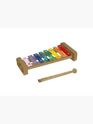 Colorful Childrens Xylophone Wallpaper