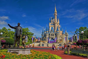 Colorful Disney World Wallpaper