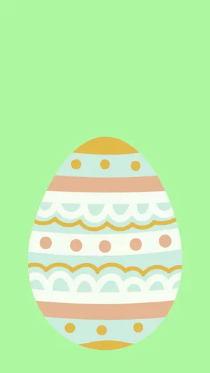 Colorful Easter Eggs Fun Wallpaper