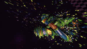 Colorful Galactic Travels Wallpaper