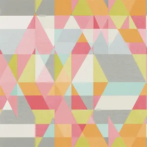 Colorful Geometric Pattern Wallpaper