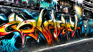 Colorful Hip Hop Graffiti Wallpaper Wallpaper