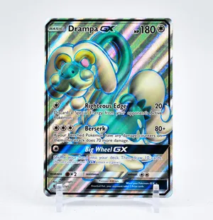 Colorful Holographic Drampa Card Wallpaper