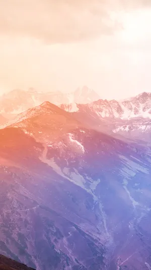 Colorful Hot Air Balloons Soaring Against Blue Sky Wallpaper