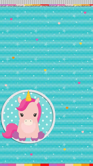 Colorful Kawaii Rainbow Wallpaper Wallpaper