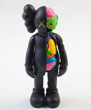 Colorful Kaws Figures Collection Wallpaper
