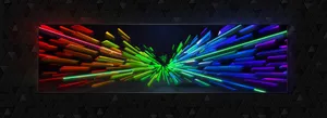 Colorful_ Light_ Burst_ Abstract Wallpaper