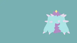 Colorful Manga Style Illustration Of Mareanie Wallpaper