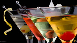 Colorful Margarita Drinks Wallpaper