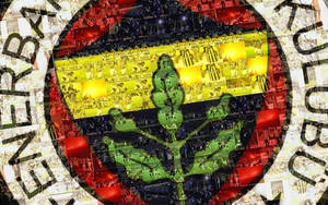 Colorful Mosaic Fenerbahce Wallpaper