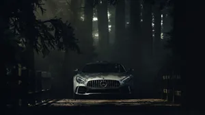 Colorful Mountain View Wallpaper