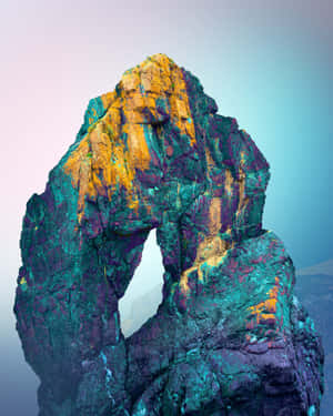 Colorful_ Natural_ Rock_ Arch_ Formation Wallpaper