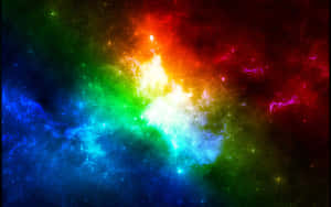 Colorful Nebula In Deep Space Wallpaper