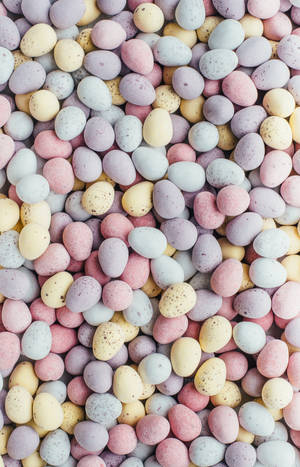 Colorful Pastel Iphone Pebbles Wallpaper