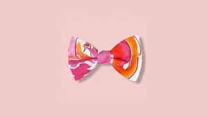 Colorful Preppy Bow Wallpaper