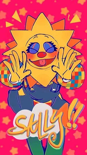 Colorful_ Sally_ Puppet_ Character Wallpaper