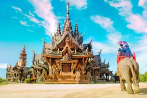 Colorful Sanctuary Of Truth Desktop Wallpaper