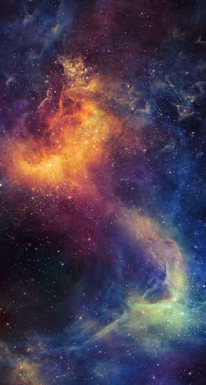 Colorful Space 1028x1920 Wallpaper Wallpaper