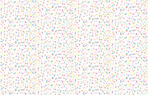 Colorful Sprinkles Pattern Wallpaper