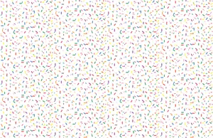 Colorful Sprinkles Pattern Wallpaper