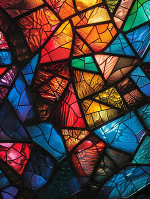 Colorful Stained Glass Patterns.jpg Wallpaper