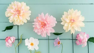 Colorful Sunrise Over Hills Wallpaper