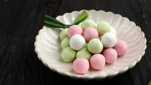 Colorful Tangyuan Balls Wallpaper