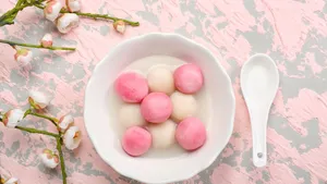 Colorful Tangyuan Dessert Wallpaper