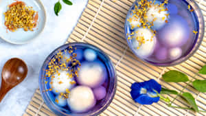 Colorful Tangyuan Dessert Wallpaper