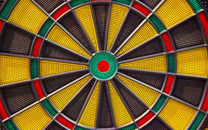 Colorful Target Board Wallpaper