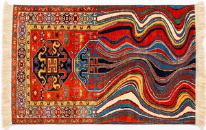 Colorful Textile Artwork Wallpaper