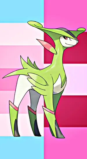 Colorful Virizion Phone Wallpaper