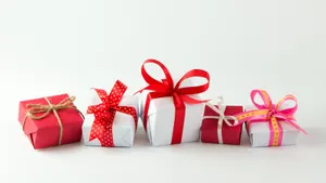 Colorful Wrapped Gift Boxes Wallpaper