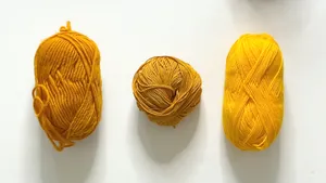 Colorful Yarn Bundles For Handicrafts Wallpaper