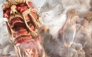 Colossal Titan Rage Wallpaper