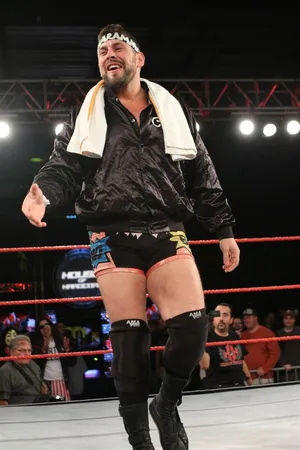 Colt Cabana Wrestling Ring Entrance Wallpaper